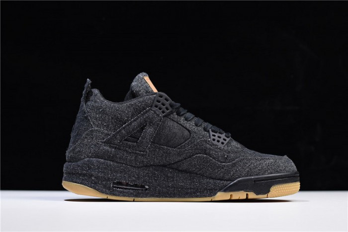 Levi’s x Air Jordan 4 ‘black’ AO2571-001